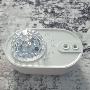 White LED Disco Light Projector with Crystal Dome